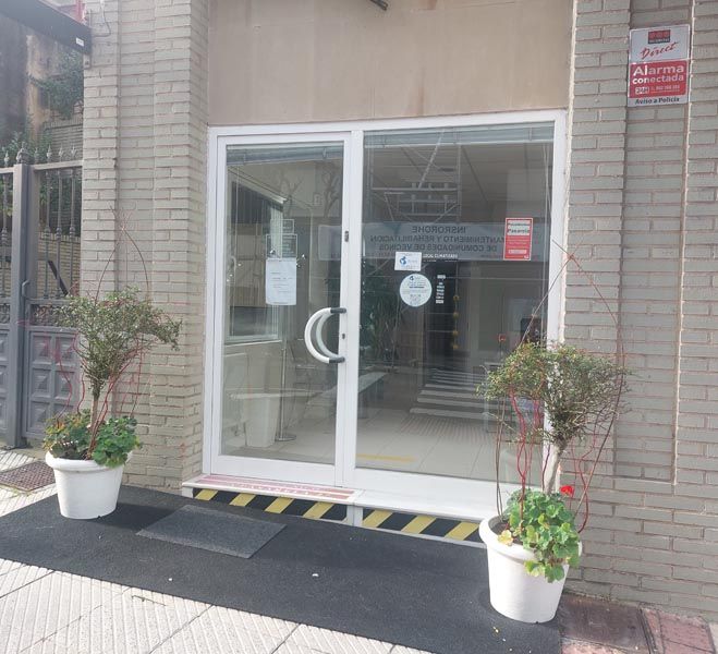 Fachada del Centro psicotécnico en Oviedo