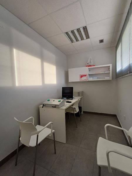 Instalaciones del Centro psicotécnico en Navia